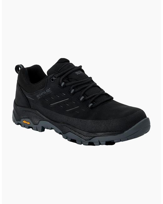 Regatta Black Blake Low Walking Shoes for men