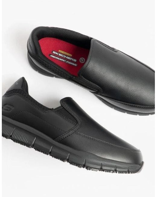 Skechers Black Work 77236Ec Nampa