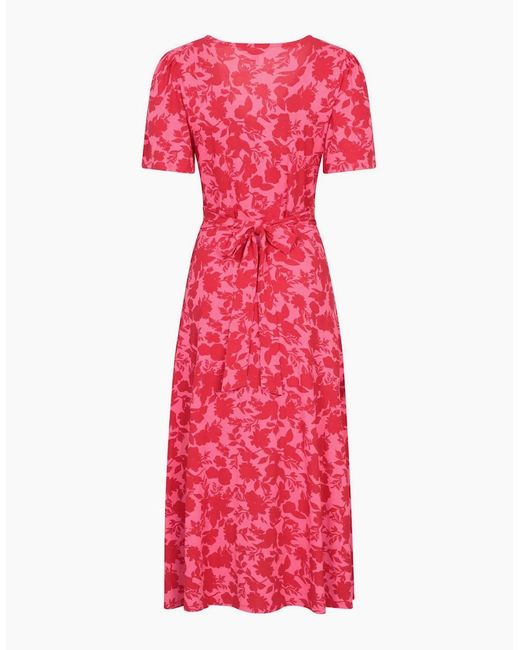 Mountain Warehouse Pink Ladies Como Flowers Midi Dress