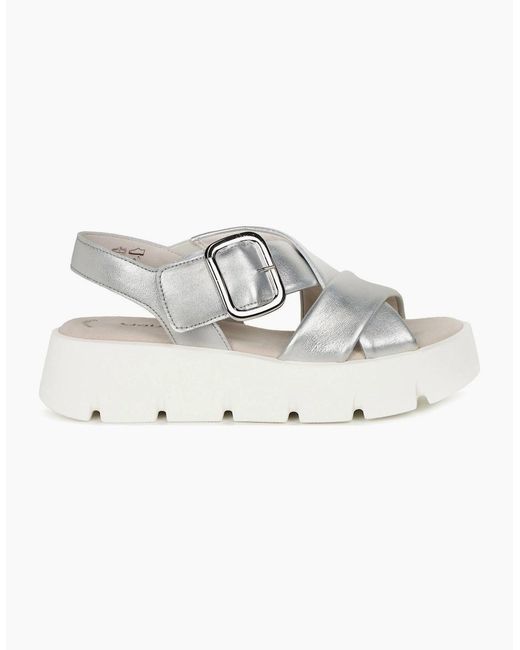 Gabor Gray Daphne Sandals