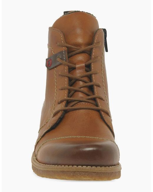 Rieker Brown Guide Ankle Boots