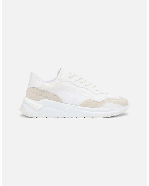 Boss White Skylar Running Trainers