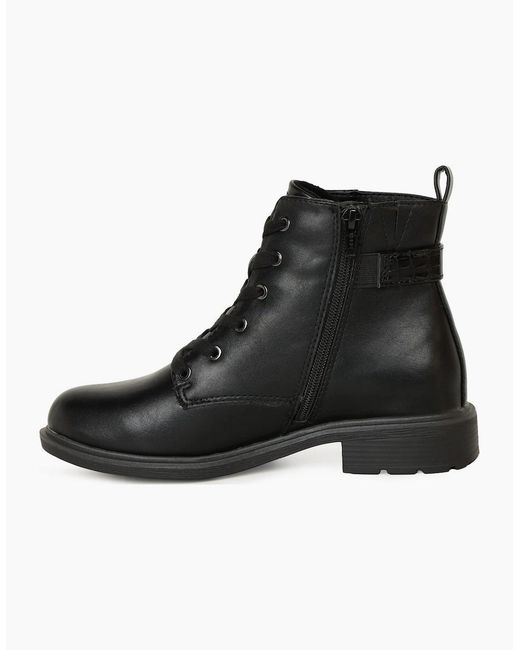 Softline Black Bamford Ankle Boots