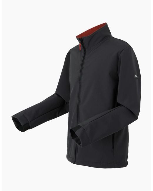 Regatta Black Dendrick Soft Shell Jacket for men