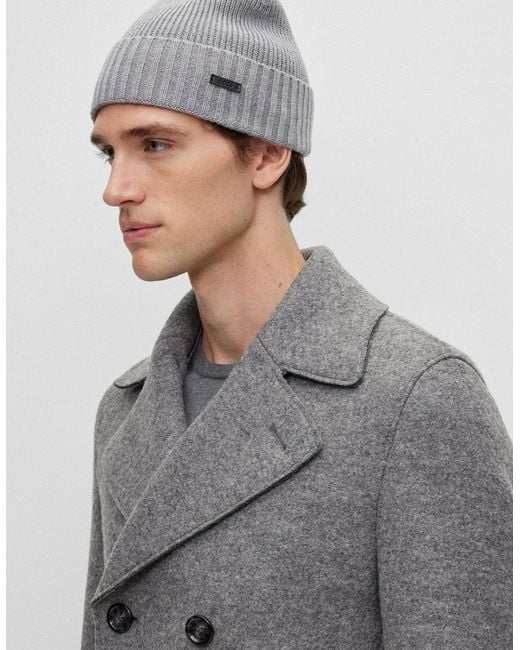 Boss Gray Boss Fati Hat 10250850 041 for men