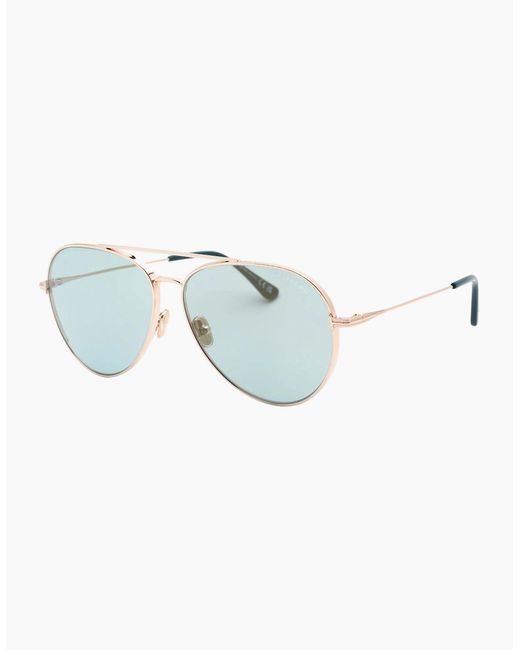 Tom Ford Blue Ft0996 28X Dashel-02 Shiny Rose Sunglasses for men