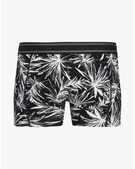 Jack & Jones Black Jacrichard 3 Pack Trunks for men