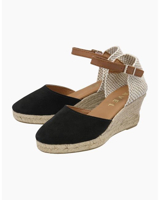 Ravel Metallic Burrill Espadrille Wedges