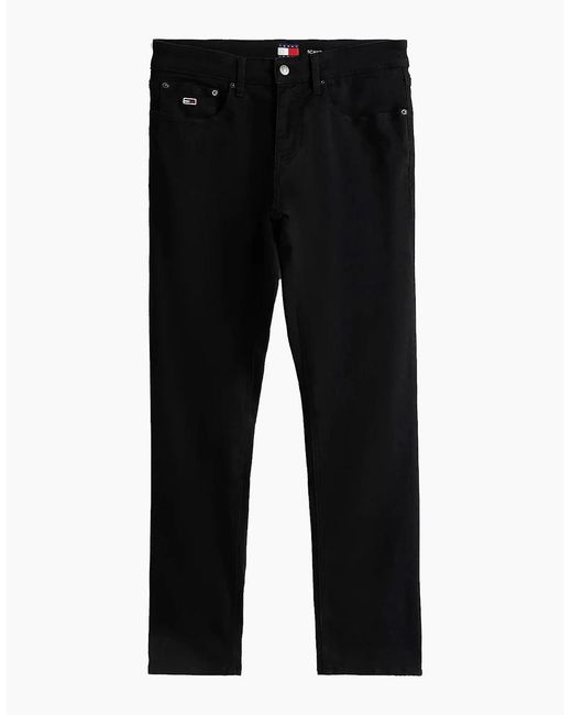 Tommy Hilfiger Black Tommy Jeans Scanton Slim Jeans for men