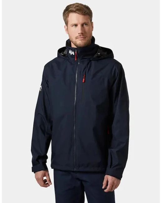 Helly Hansen Blue Crew Hooded Jacket 2.0 for men
