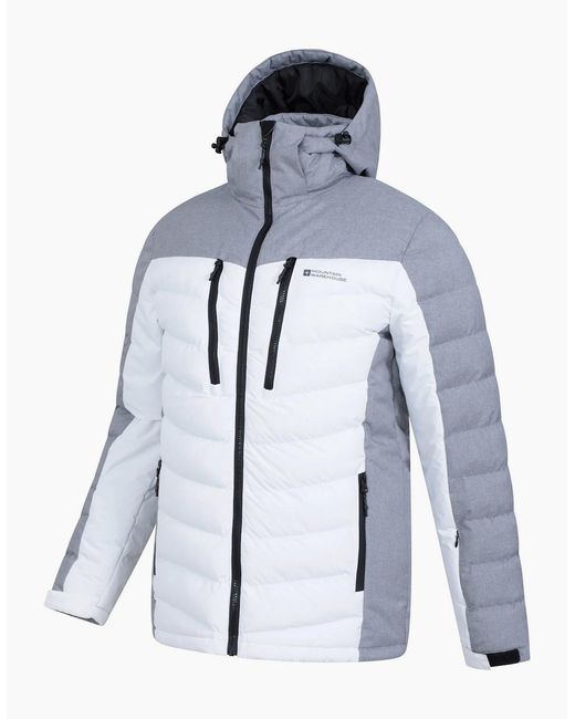 Mountain Warehouse Blue Vulcan Iii Ski Jacket for men