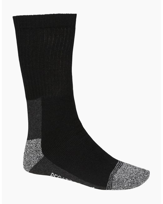 Regatta Black Professional Boot Socks (Pack Of 5) for men
