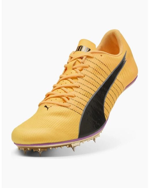 PUMA Metallic Evospeed Brush 6 Track Running Spikes for men