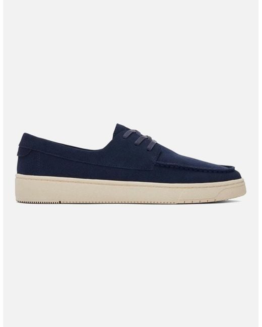TOMS Blue Trvl Lite London Suede Loafer for men