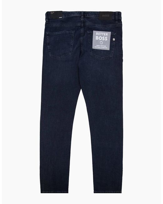 Boss Blue H Delaware Comfort Stretch Jean Dark 408 for men