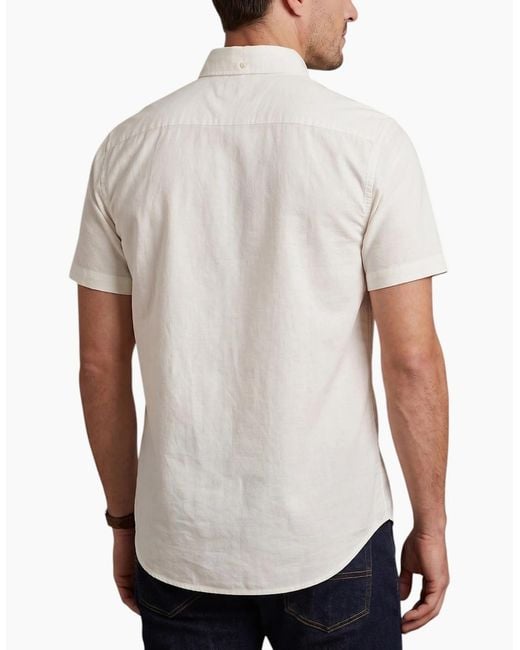 Tommy Hilfiger White Shirt Oxford Lightweight Summer Top for men