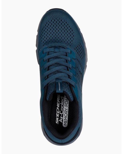 Skechers Blue Skech-Air Ventura 232655-Tlbk/ Lace Up Shoes for men