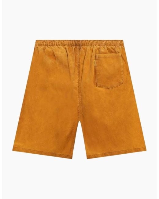 GALLERY DEPT. Orange Vintage Cord French Logo Zuma Shorts for men