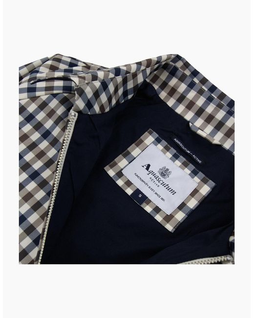 Aquascutum Gray Archival Mid Jacket 28 for men