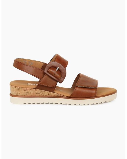 Gabor Brown Reeth Sandal