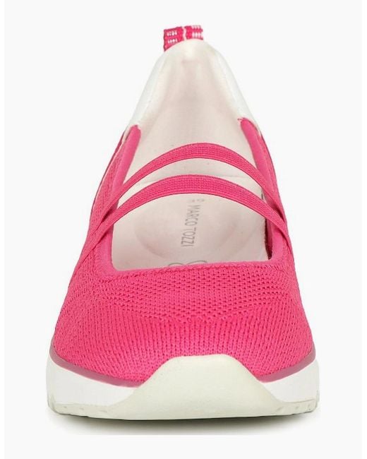 Marco Tozzi Pink Ronda Sports Shoes