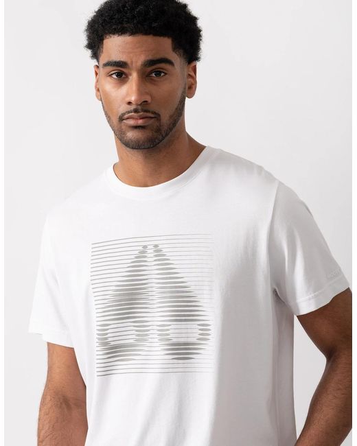 Moose Knuckles White Raydaze T-Shirt for men