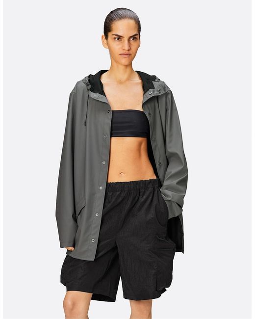Rains Gray Jacket