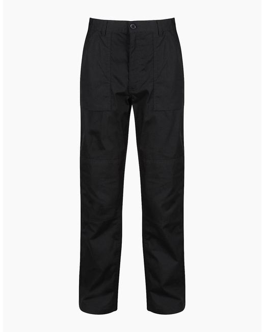 Regatta Black Professional Workwear Action Trouser (Water Repellent) for men