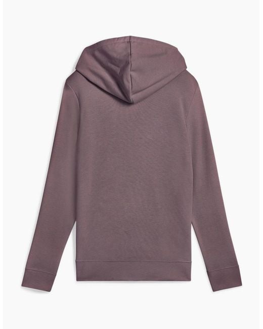 PUMA Purple No. 1 Logo Tech Fleece Overhead Hoodie
