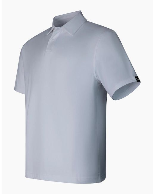 Under Armour Blue T2G Polo Shirt for men