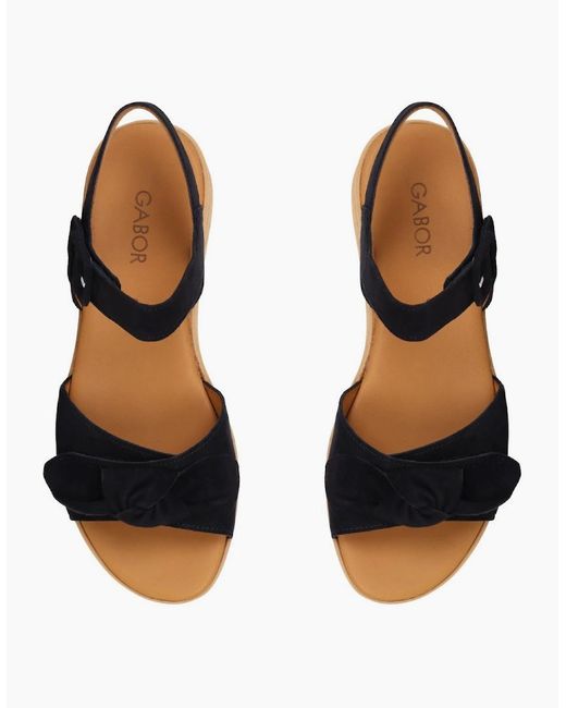 Gabor Black Affection Sandal