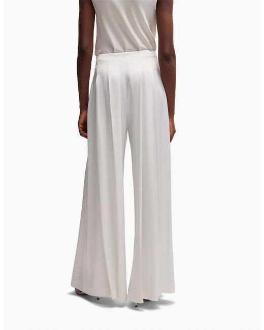 Boss White Trousers