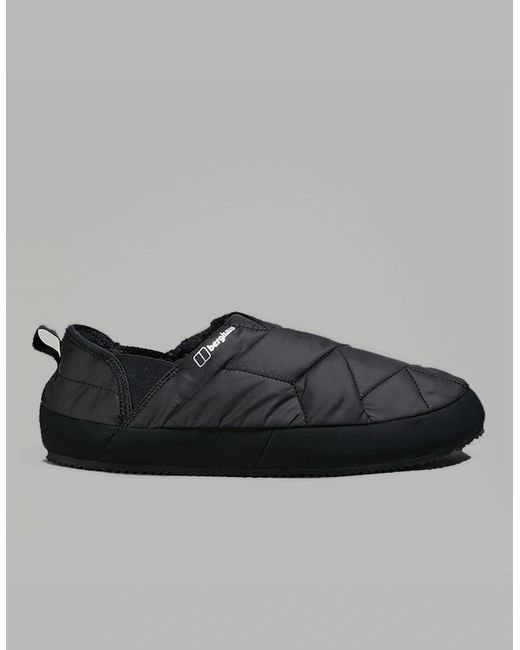Berghaus Black Bothy 2.0 Synthetic Insulated Slippers for men