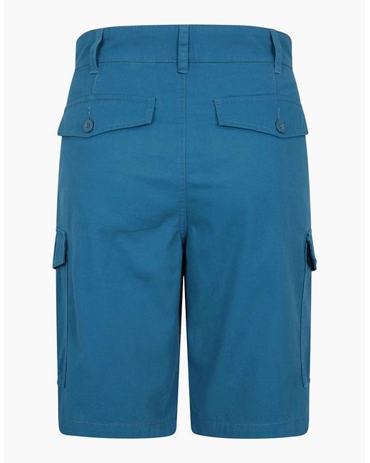 Mountain Warehouse Blue Lakeside Cargo Shorts for men