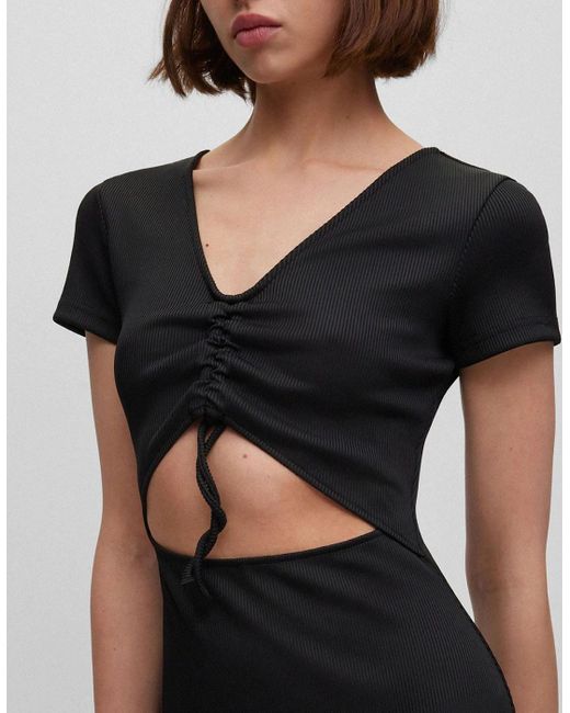Boss Black Nalexi Midi Dress