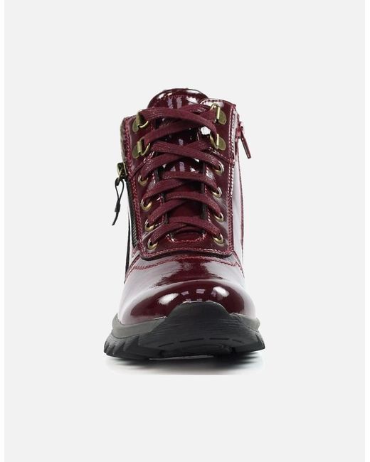 Lunar Purple Psyche Burgundy Waterproof Boot Glb135