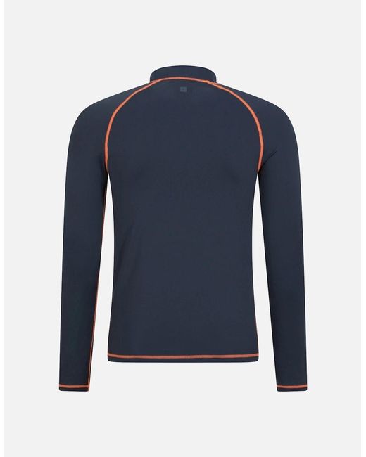 Mountain Warehouse Blue Long-Sleeved Rash Guard for men