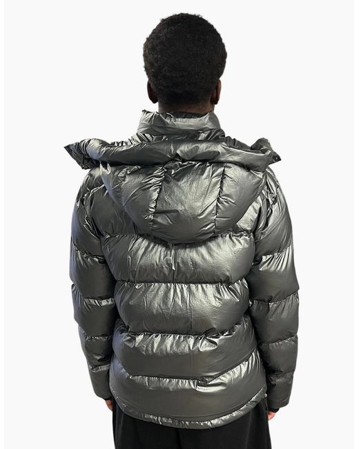 Mercier Gray Puffa Jacket for men