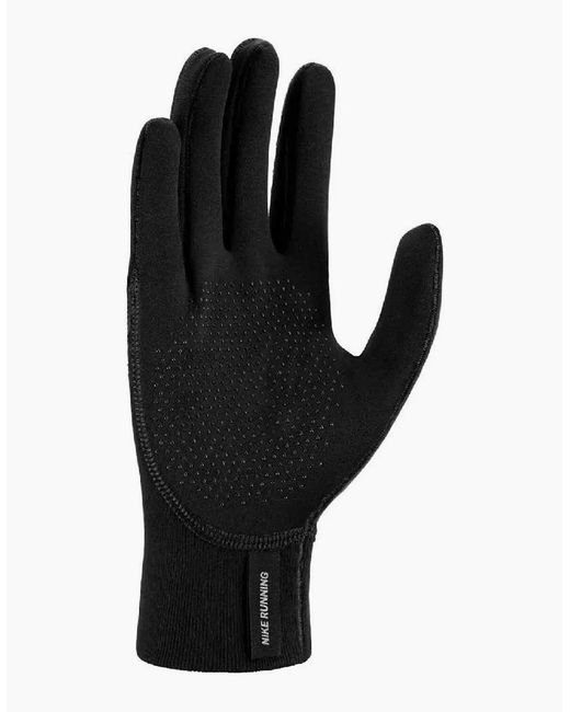 Nike Black Therma-Fit Pacer Sphere Sports Gloves for men