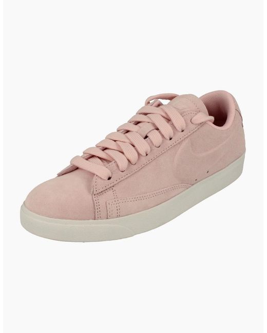 Nike Blazer Pink Nike Blazer Low Sd Trainers Aa3962 602