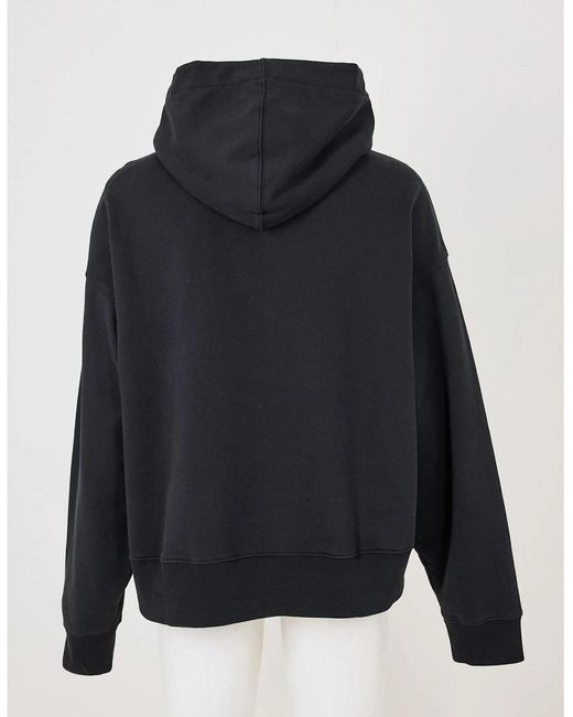 Palm Angels Black Pull Over Hoody for men