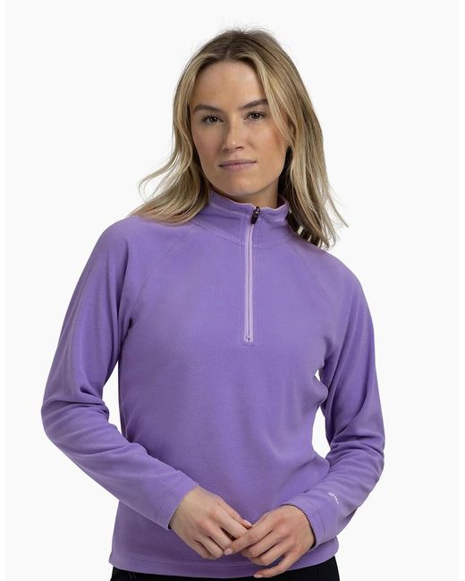 Trespass Purple Ladies Skylar Fleece Top