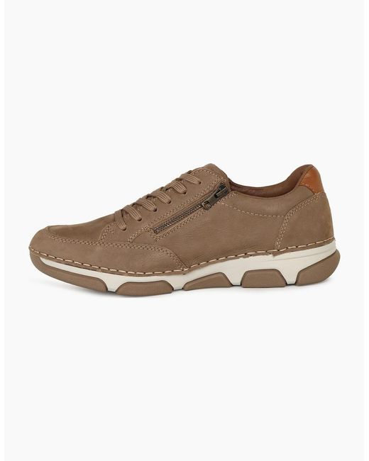 Rieker Brown Loredo Shoes for men