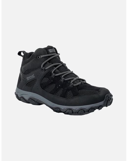 Regatta Black Edgepoint Iv Walking Boots for men