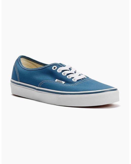 Vans Blue Authentic Canvas Trainers