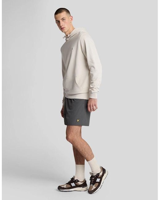 Lyle & Scott Natural Plain Swim Shorts for men