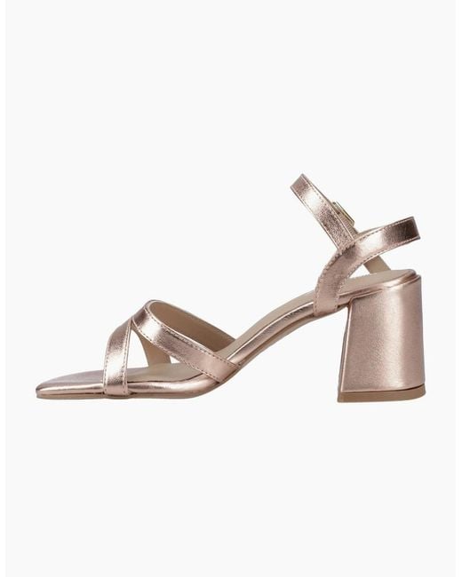 Hush Puppies Pink Nalani Leather Rose Sandals