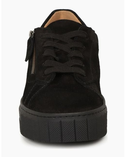 Gabor Black Ferry Trainers