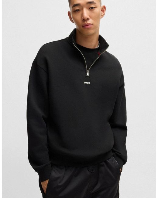 Boss Black Hugo Durty244 1/4 Zip Sweatshirt for men