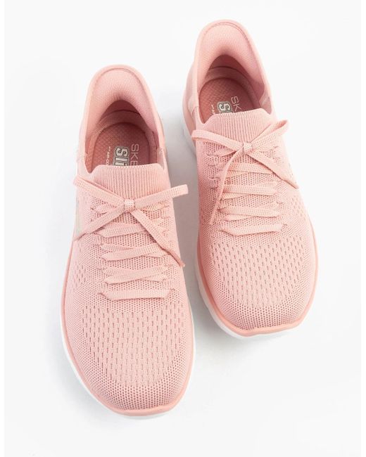 Skechers Pink Summits-New Daily Trainers Rose